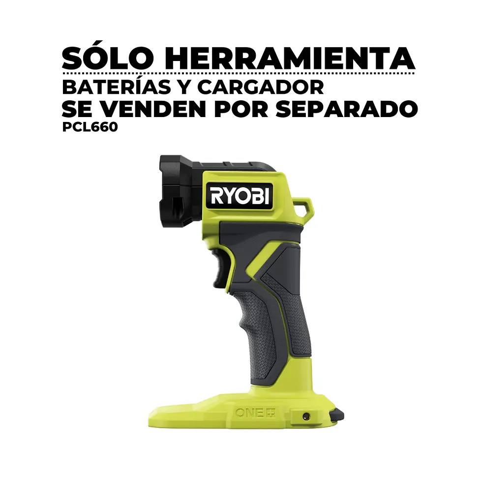 Linterna LED Ryobi ONE+ 18V PCL660 3