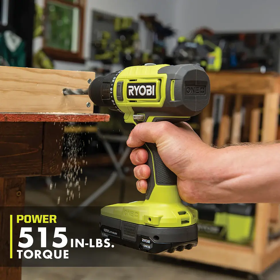 Taladro Atornillador Ryobi ONE+ 18V 1/2