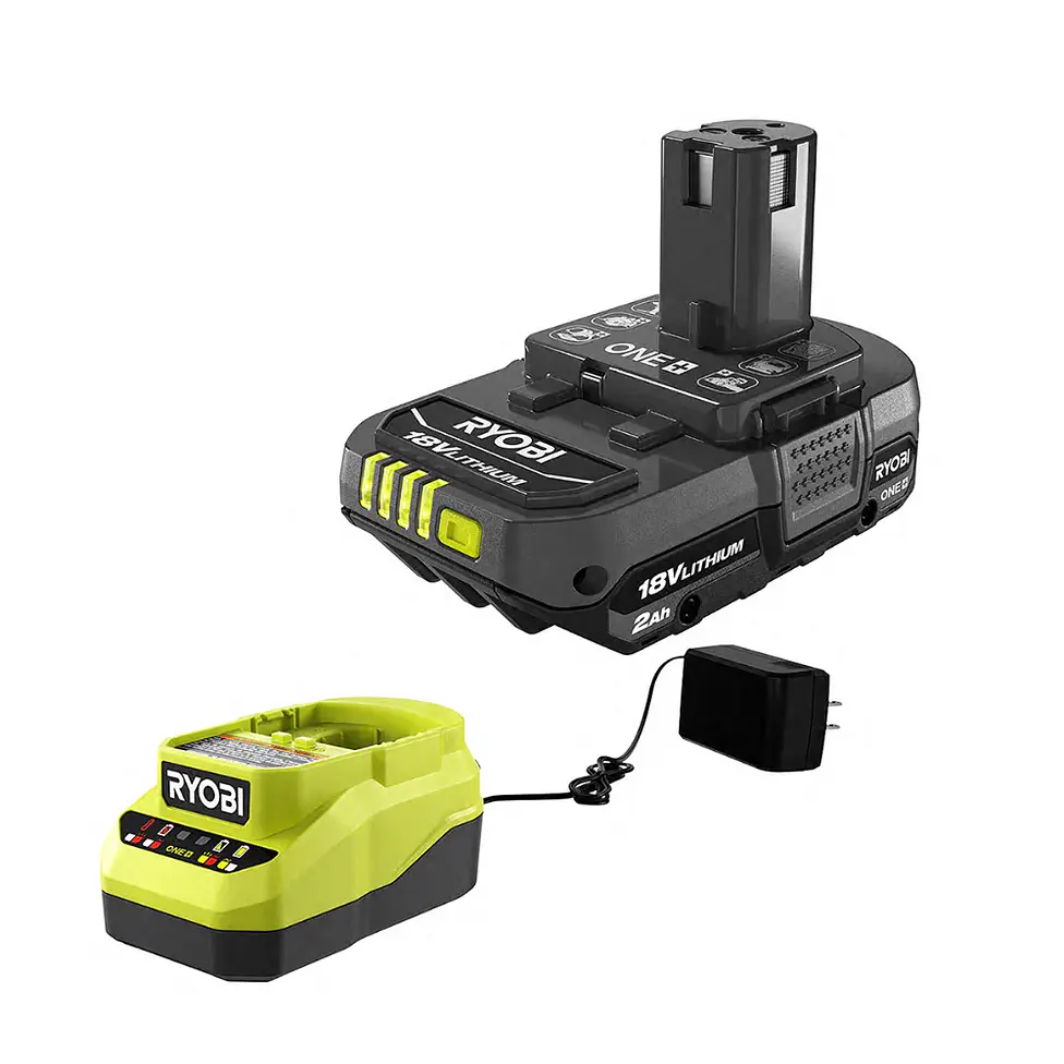 Kit Batería Ryobi ONE+ 18V 2.0Ah + Cargador PSK005 1