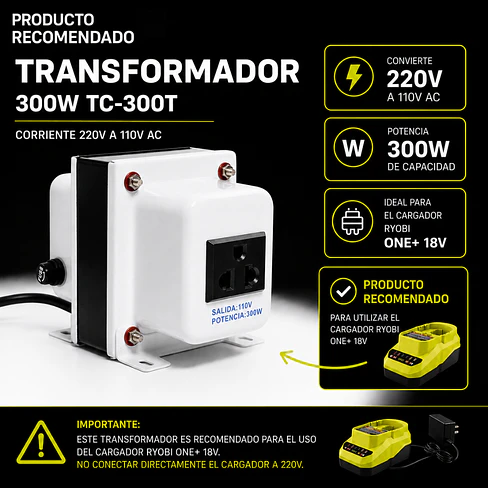 Kit Batería Ryobi ONE+ 18V 2.0Ah + Cargador PSK005 5