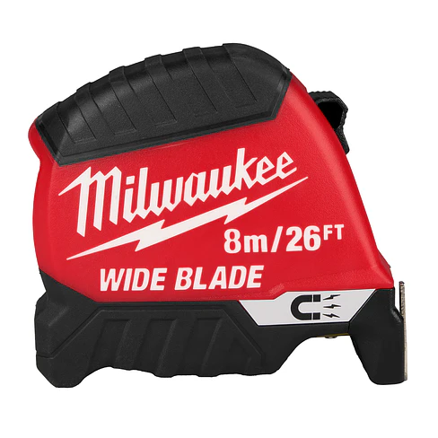 Pack 2 Huinchas Milwaukee 5 y 8 Mt Punta Magnética Hoja Ancha 5