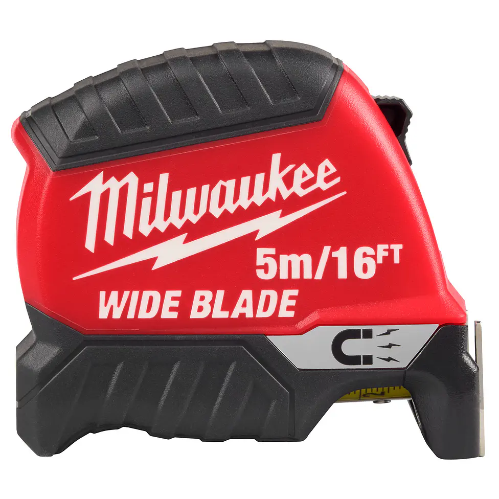 Pack 2 Huinchas Milwaukee 5 y 8 Mt Punta Magnética Hoja Ancha 6