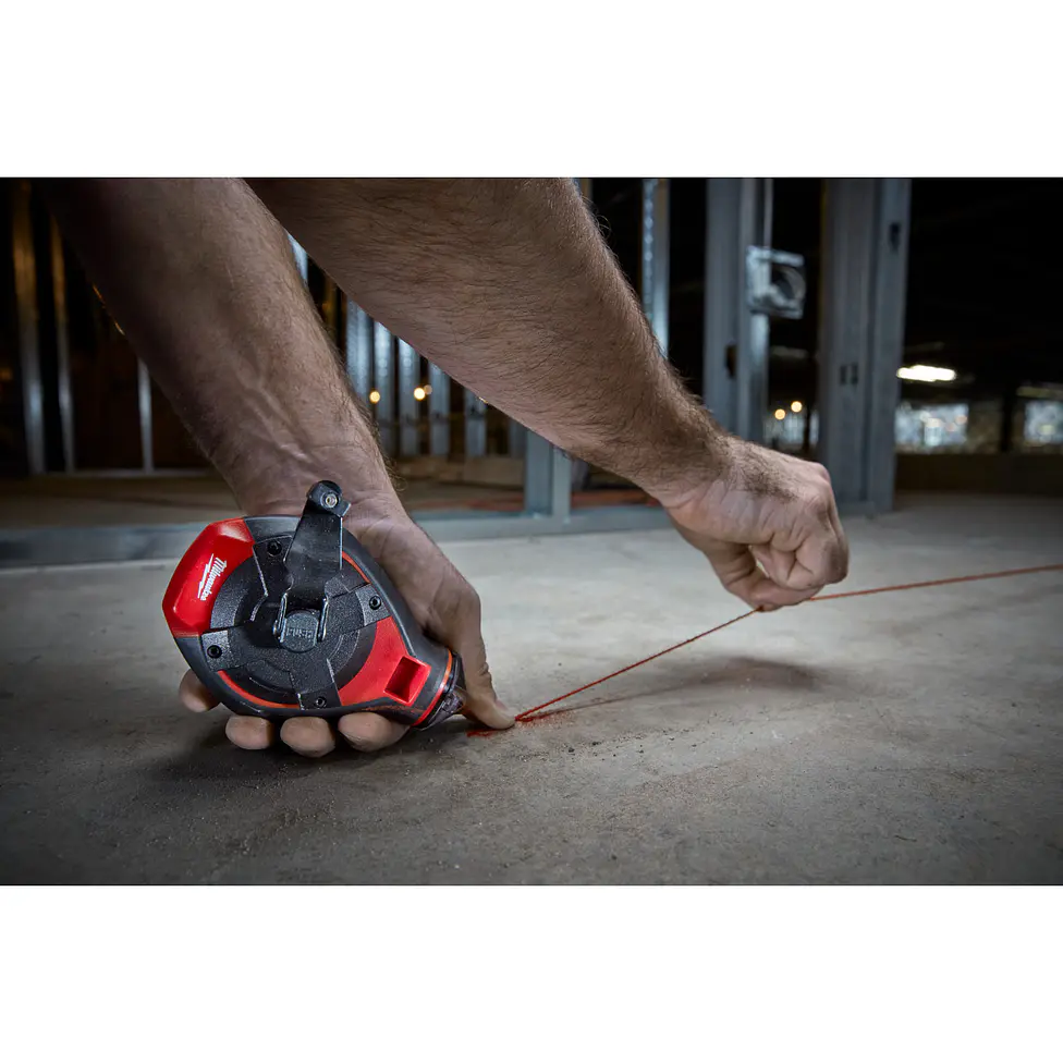 Pack Tizador Milwaukee Tiza Roja + Marcador Grueso 7