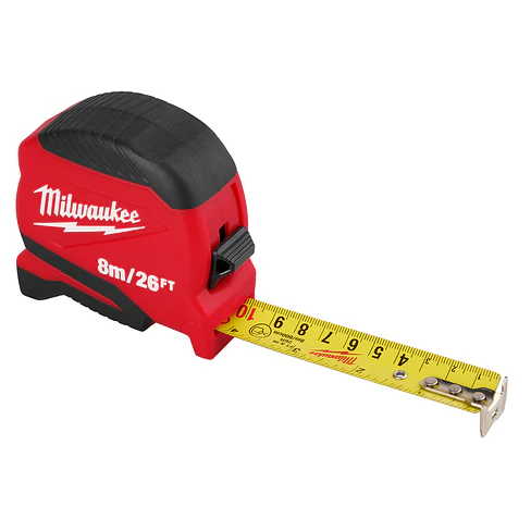 Pack Huincha Milwaukee Compacta 8 Mt + Huincha 3.5 Mt  5