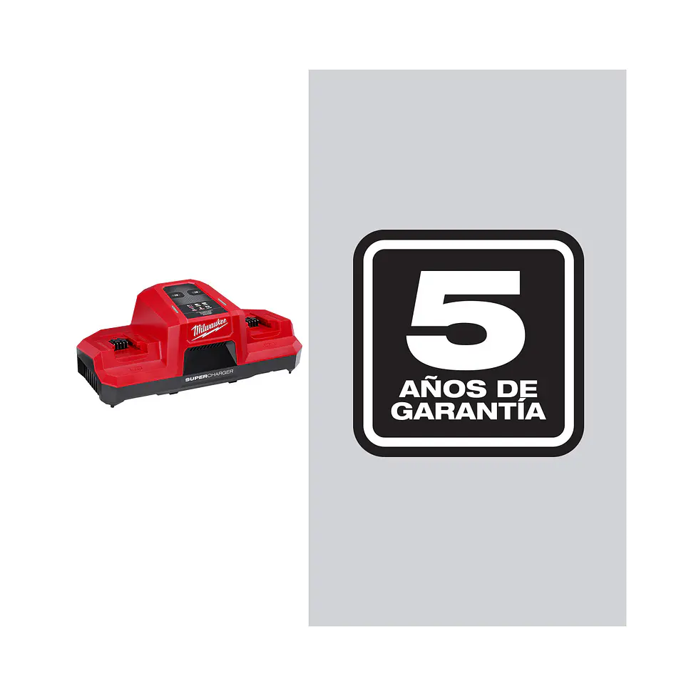 Supercargador Simultáneo Doble Compartimiento Milwaukee M18 48-59-1859 5