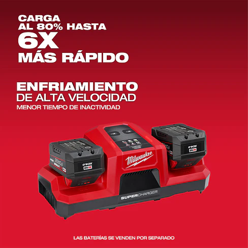 Supercargador Simultáneo Doble Compartimiento Milwaukee M18 48-59-1859 7