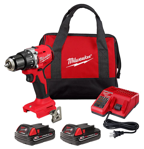 Kit Taladro Percutor Milwaukee M18 Brushless 3602-22