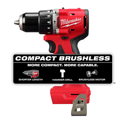 Kit Taladro Percutor Milwaukee M18 Brushless 3602-22 2