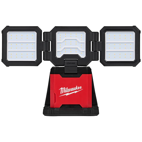 Foco Led Milwaukee Rover M18 Triple Panel 4500 Lumen 2368-20 2