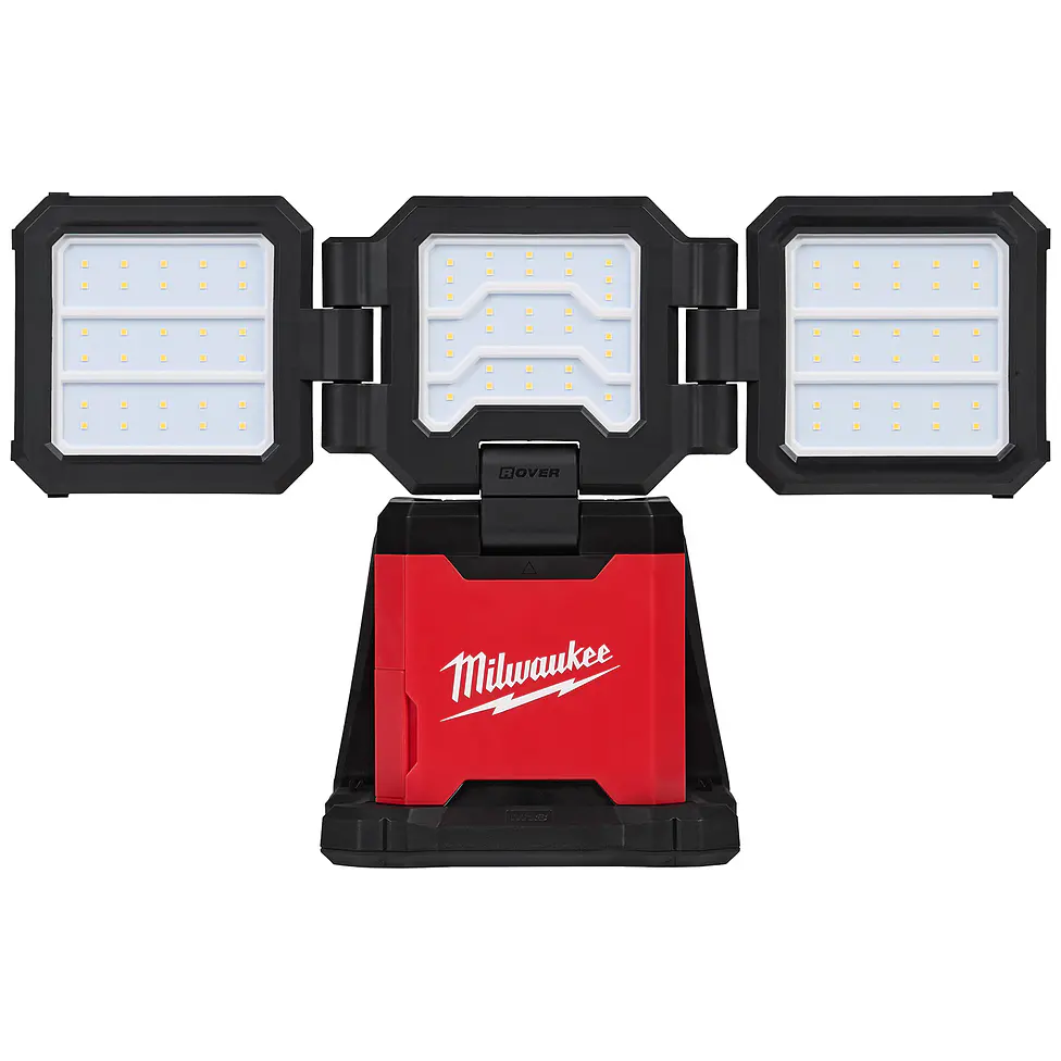 Foco Led Milwaukee Rover M18 Triple Panel 4500 Lumen 2368-20 2