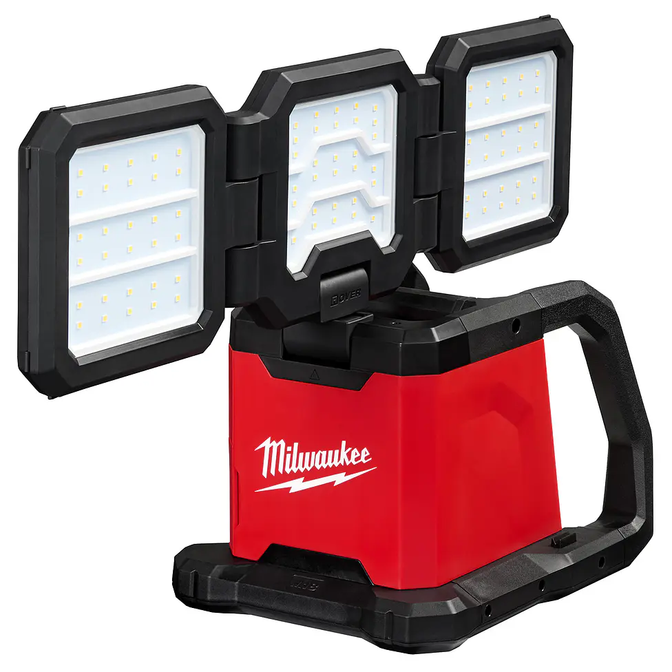 Foco Led Milwaukee Rover M18 Triple Panel 4500 Lumen 2368-20 4