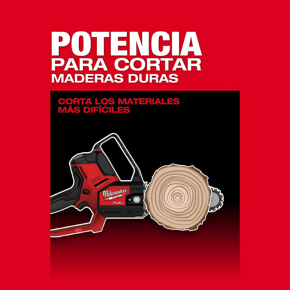 Motosierra Compacta Milwaukee M18 Fuel Hatchet 8 Pulgadas 3004-20 8