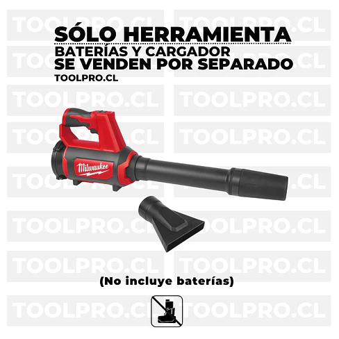 Sopladora Inalámbrica Compacta Milwaukee M12 0852-20 2