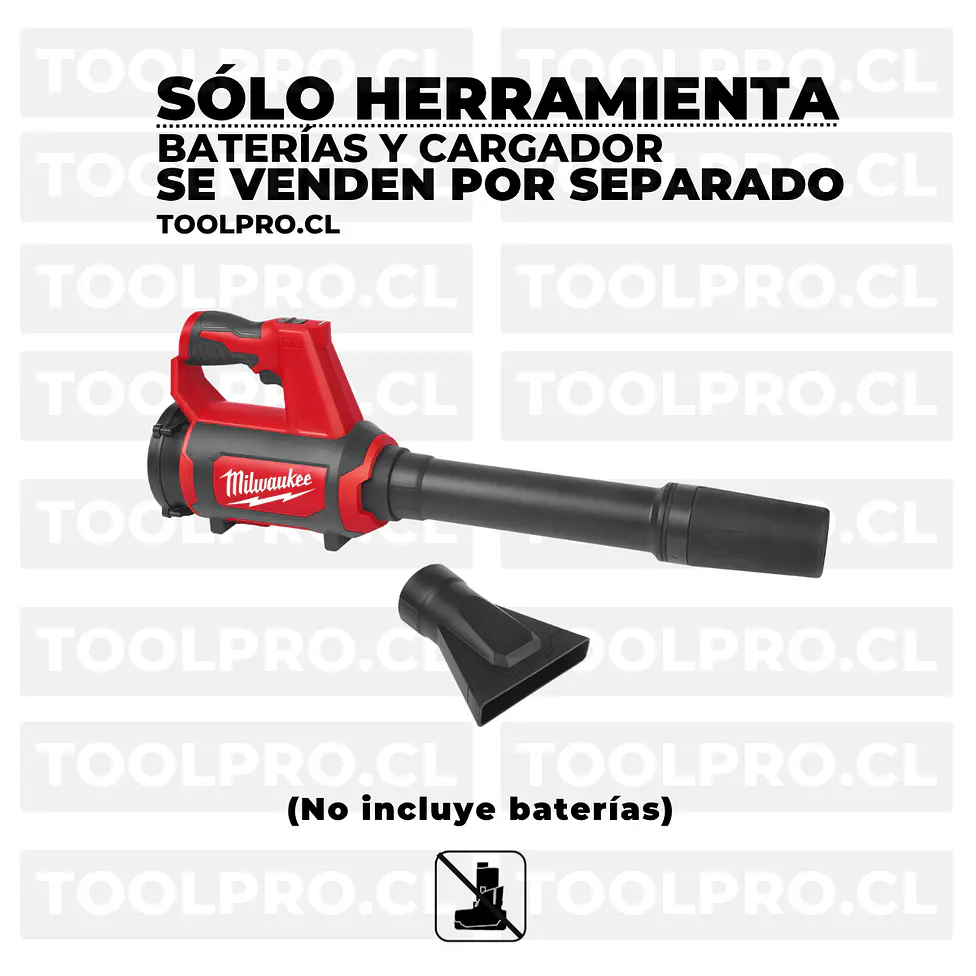 Sopladora Inalámbrica Compacta Milwaukee M12 0852-20 2