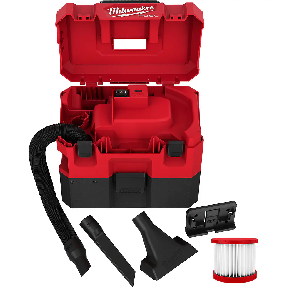 Aspiradora Húmedo/Seco Milwaukee M12 FUEL 6 Lt Filtro Hepa 0960-20 1