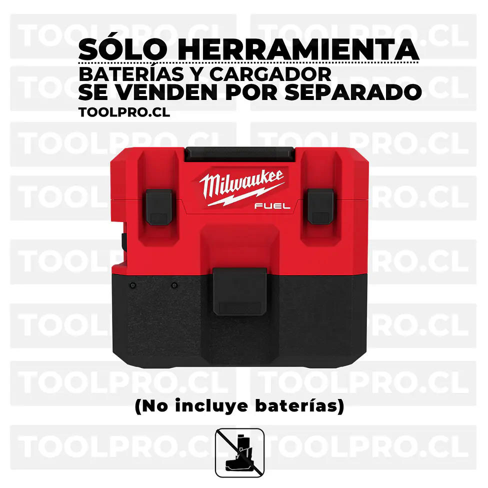 Aspiradora Húmedo/Seco Milwaukee M12 FUEL 6 Lt Filtro Hepa 0960-20 3
