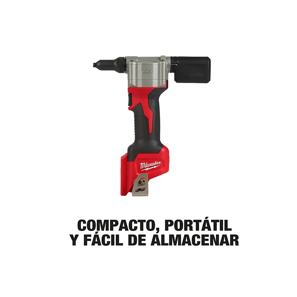 Remachadora Inalámbrica Milwaukee M12 Modelo 2550-20 4