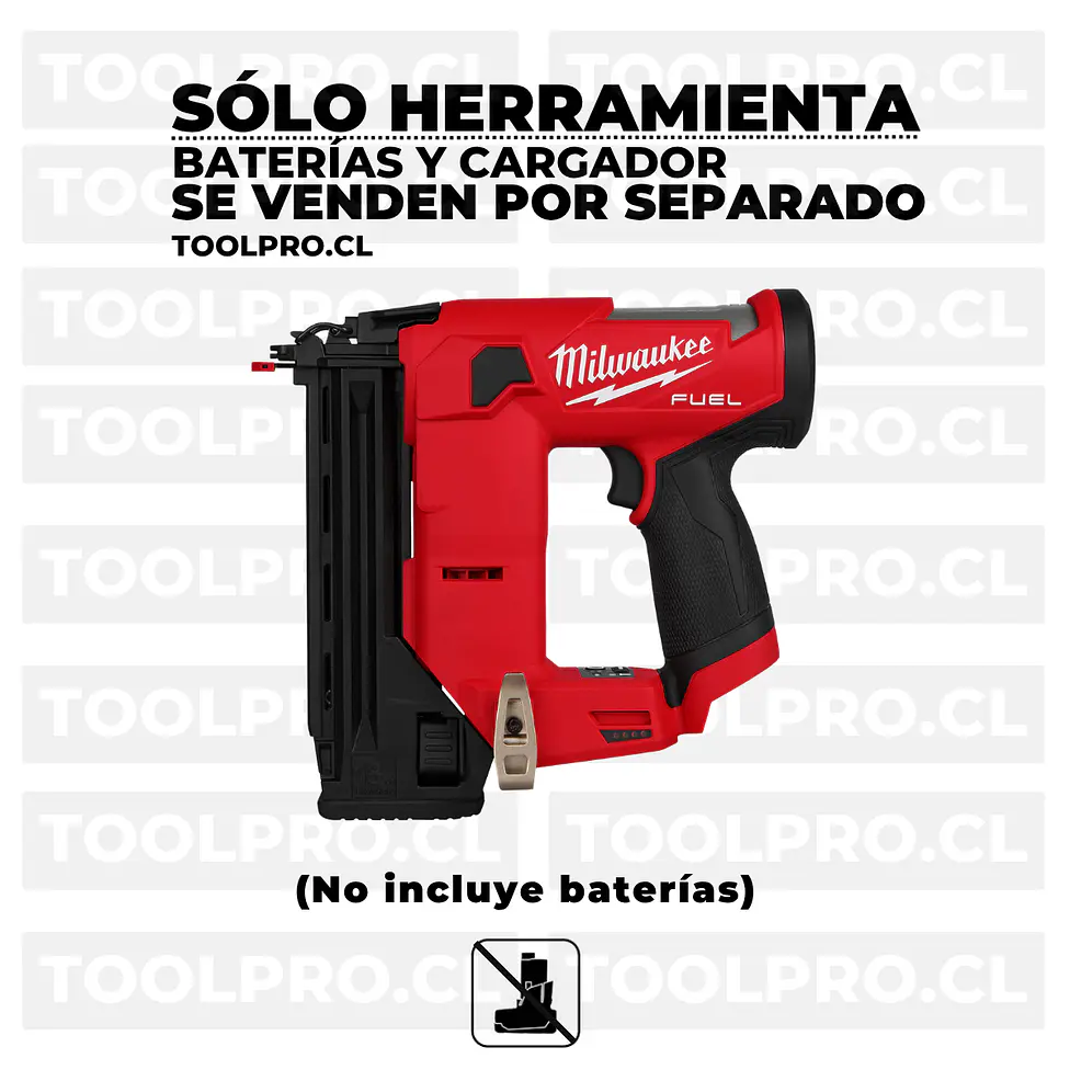 Clavadora de Puntas Calibre 18 Milwaukee M12 FUEL 2541-20 3