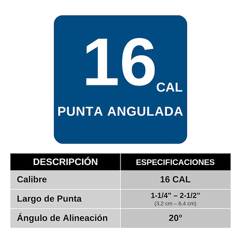 Clavadora De Terminaciones Milwaukee M18 FUEL Cal 16 2841-20 10
