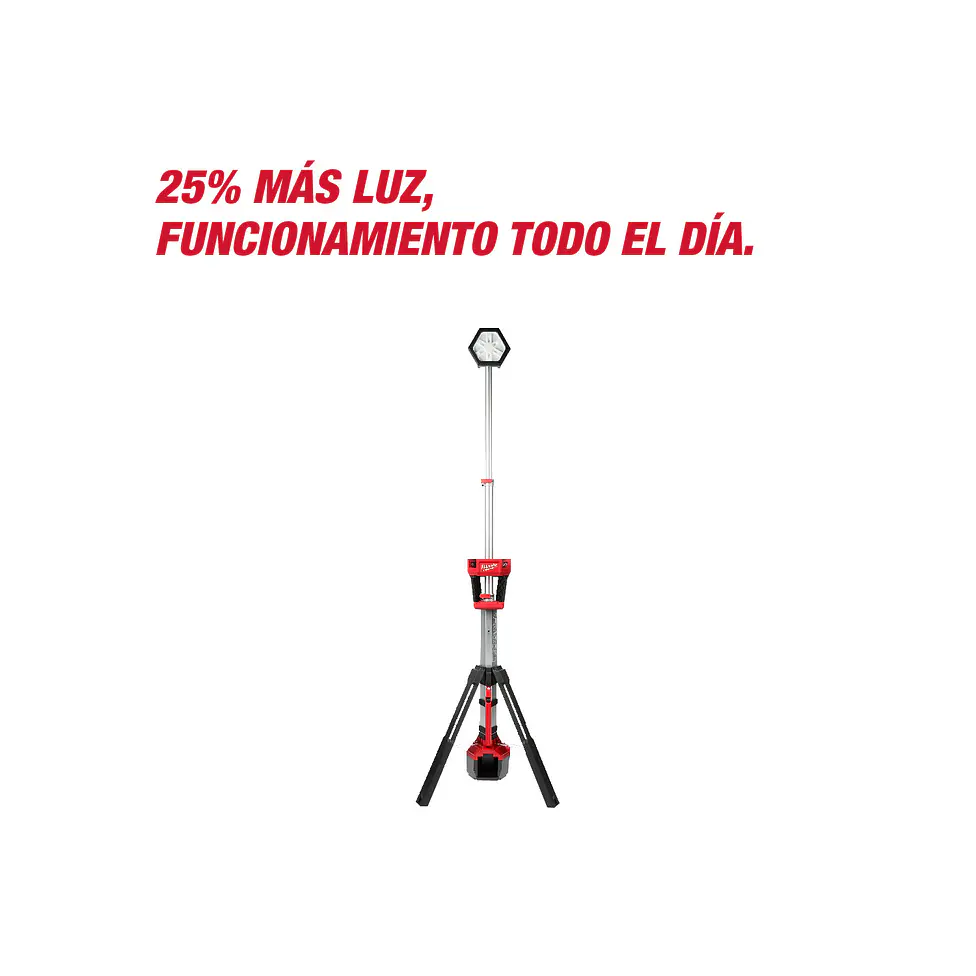 Torre de Luz Milwaukee M18 ROCKET 2500 lúmenes 2131-20 7