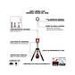 Torre de Luz Milwaukee M18 ROCKET 2500 lúmenes 2131-20 - Miniatura 8