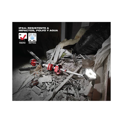 Torre de Luz Milwaukee M18 ROCKET 2500 lúmenes 2131-20 10