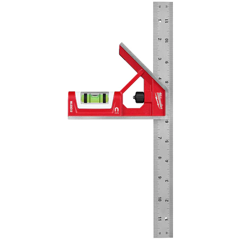 Escuadra Combinación Magnética Milwaukee Con Nivel 30.5 cm MLSQC12 1