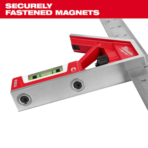 Escuadra Combinación Magnética Milwaukee Con Nivel 30.5 cm MLSQC12 3