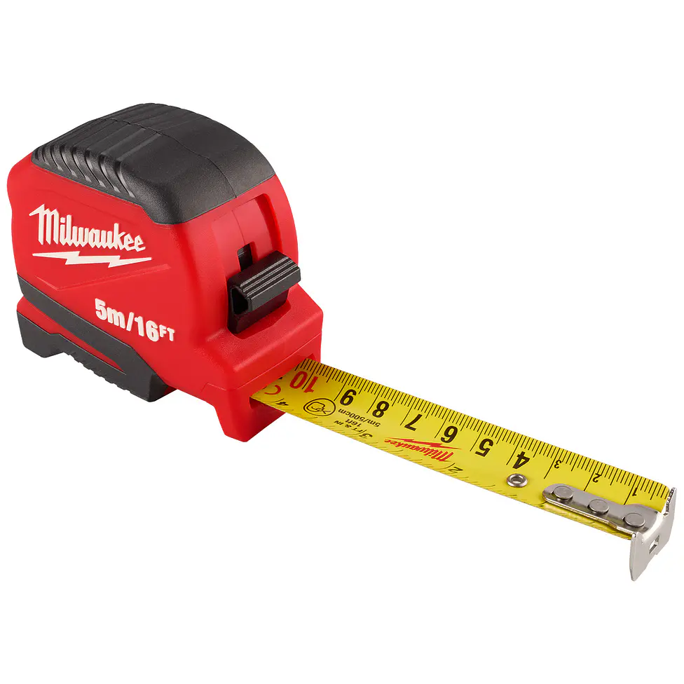 Huincha de Medir Compacta 5 metros Milwaukee 48-22-1717 2