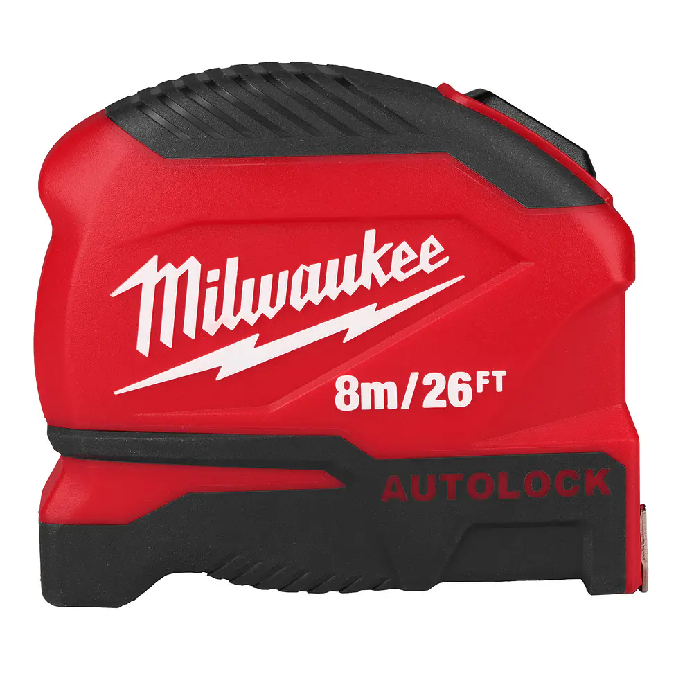 Huincha de Medir Auto Lock Milwaukee 8 Metros 48-22-1826 1
