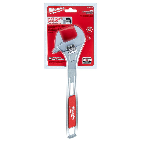 Llave Francesa Ajustable Milwaukee 30,5 cm (12") 48-22-7412