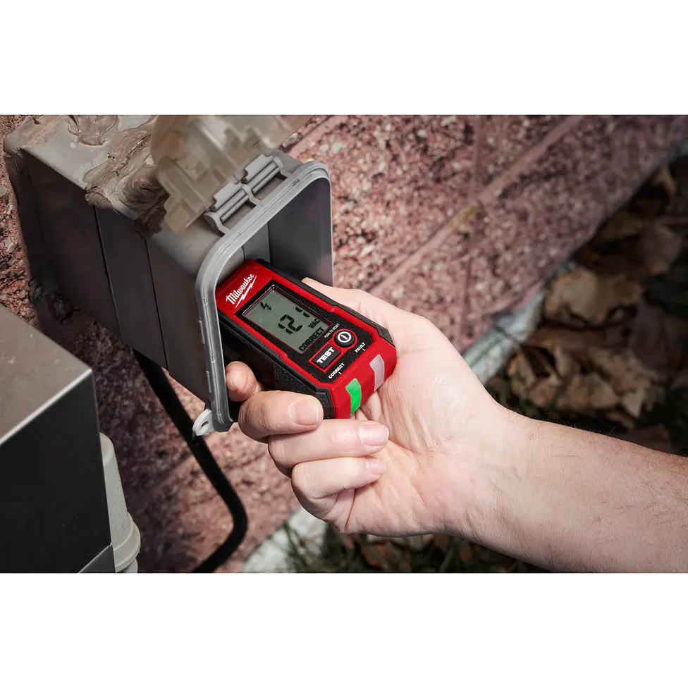 Detector de Voltaje + Probador de Enchufes Digital Milwaukee 3211-20 7