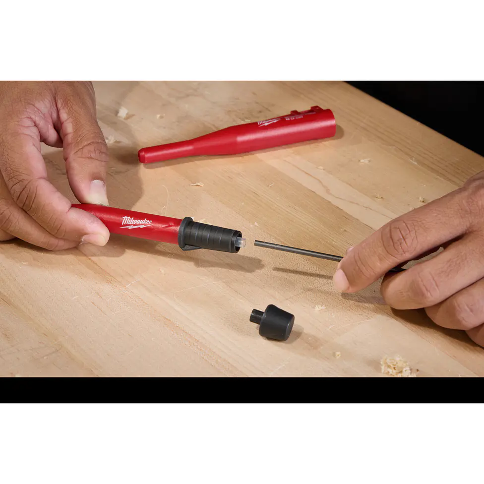 Portaminas Milwaukee para Carpintero con 10 Minas 48-22-3301 13