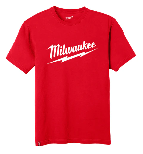 Polera Manga Corta Milwaukee x Toolpro.cl Roja 607R