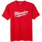 Polera Manga Corta Milwaukee x Toolpro.cl Roja 607R - Miniatura 1