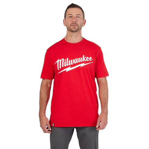Polera Manga Corta Milwaukee x Toolpro.cl Roja 607R 3