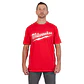 Polera Manga Corta Milwaukee x Toolpro.cl Roja 607R - Miniatura 3