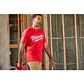 Polera Manga Corta Milwaukee x Toolpro.cl Roja 607R - Miniatura 6