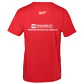 Polera Manga Corta Milwaukee x Toolpro.cl Roja 607R - Miniatura 2