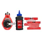 Tizador Aluminio Milwaukee 30mt Tiza Azul + 2 Marcadores Inkzall - Miniatura 3