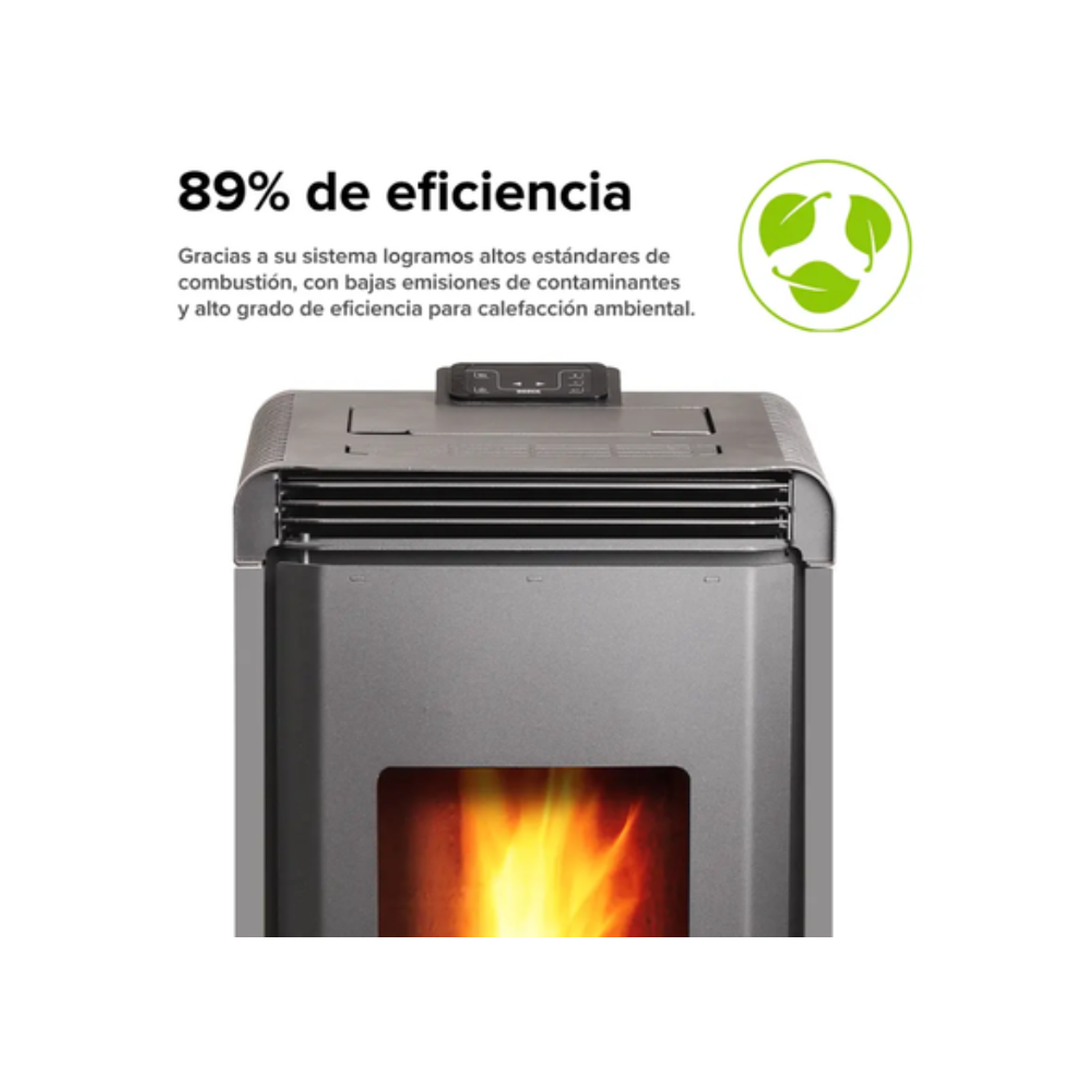 Calefactor a Pellet Bosca Hera + Certificado – Estufa a Pellet Bosca Bajo Consumo Alta Eficiencia 4