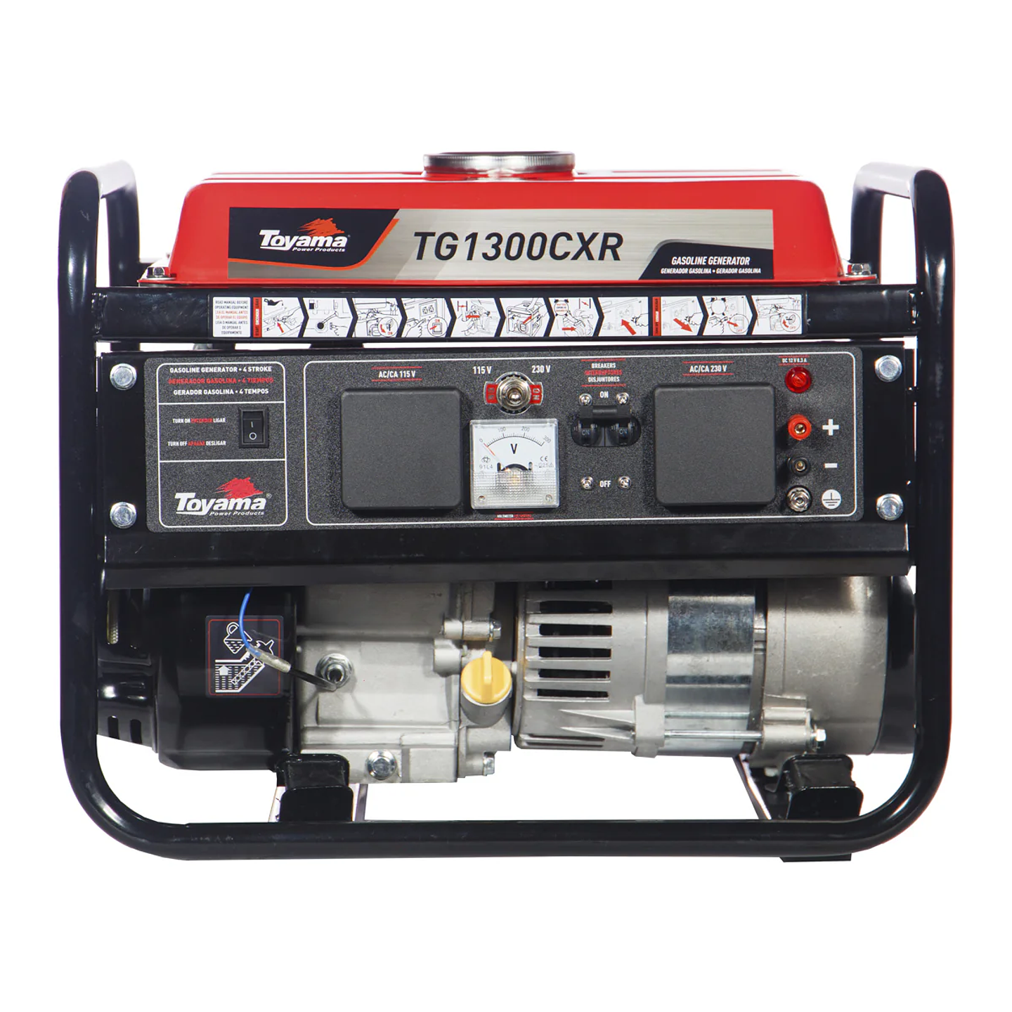 Generador Gasolina 1.1 kW TG1300-CXR | Generador eléctrico portátil económico para casa y emergencia 7