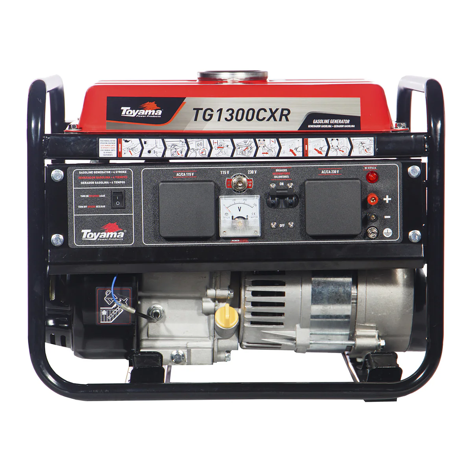 Generador Gasolina 1.1 kW TG1300-CXR | Generador eléctrico portátil económico para casa y emergencia 7