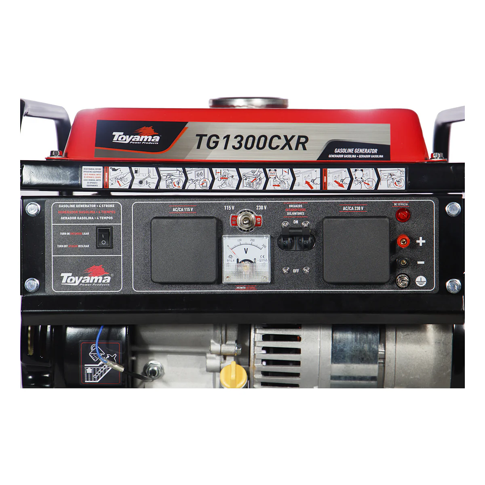 Generador Gasolina 1.1 kW TG1300-CXR | Generador eléctrico portátil económico para casa y emergencia 8