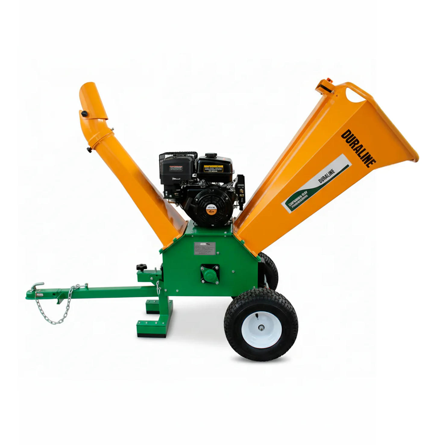 Chipeadora Profesional 15HP con Partida Eléctrica | Trituradora de ramas potente a gasolina 1