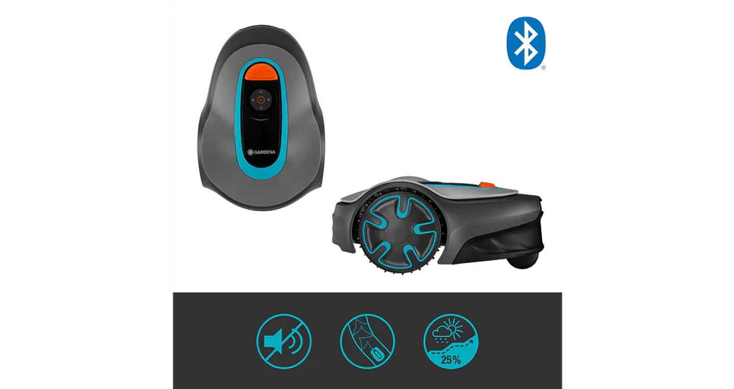 Robot Cortacésped Gardena Sileno 250 m² | Automower automático para jardín pequeño 4