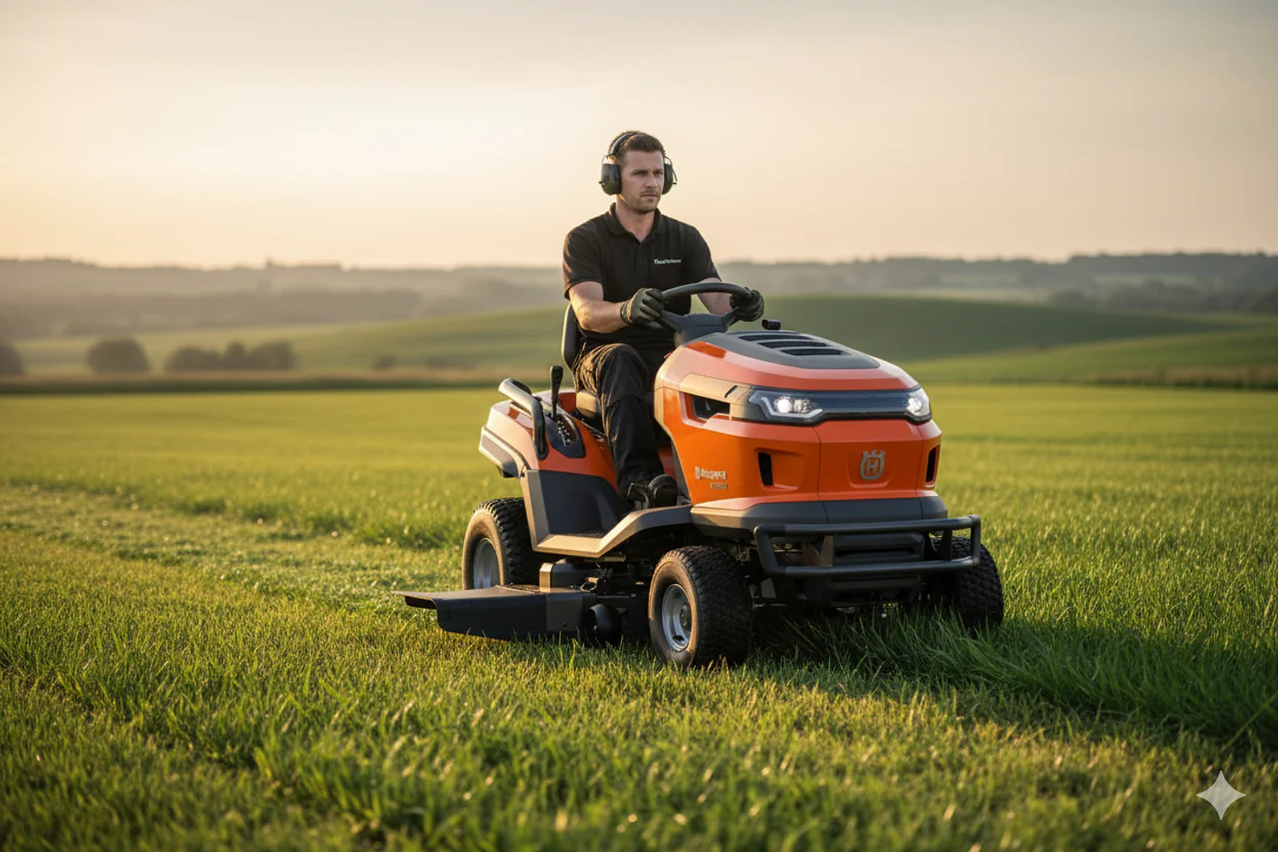 Tractor Cortacésped Husqvarna TS219TFM | Tractor corta pasto para jardines grandes y parcelas 2