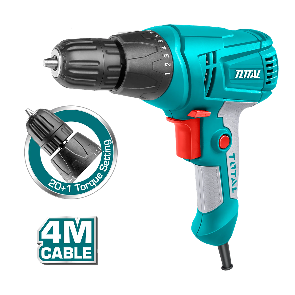 Taladro Atornillador 280W 10mm | Taladro eléctrico con mandril automático 2