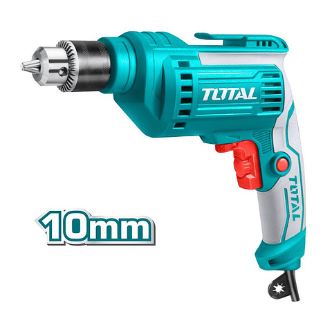 Taladro Atornillador 500W 10mm | Taladro eléctrico potente con mandril ajustable