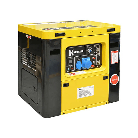 Generador Diésel 6KVA Insonoro Krafter ATS | Generador automático silencioso